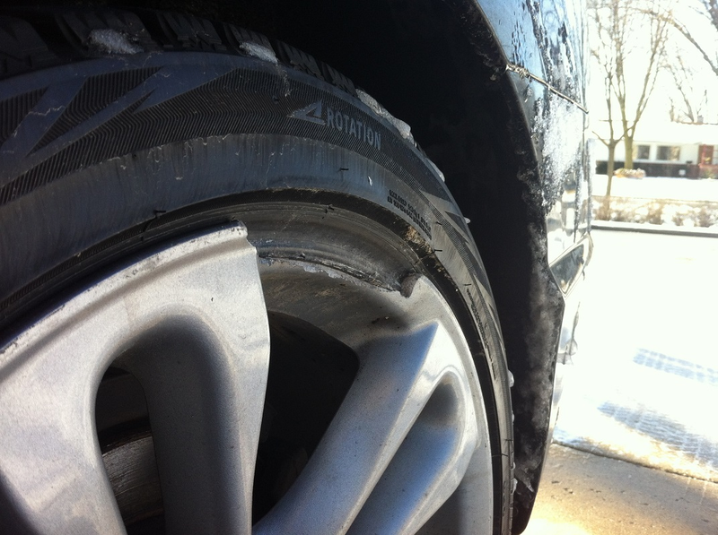 Illustration for article titled I Have Shit Luck with Tires